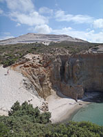 Μήλος Παραλία Τσιγκράδο
