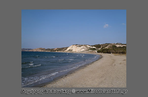 Μήλος Παραλία Χιβαδόλιμνη